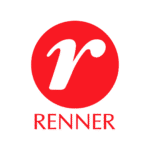 Logotipo das Lojas Renner - Conteúdo documental e branding pela Lampejo Filmes.